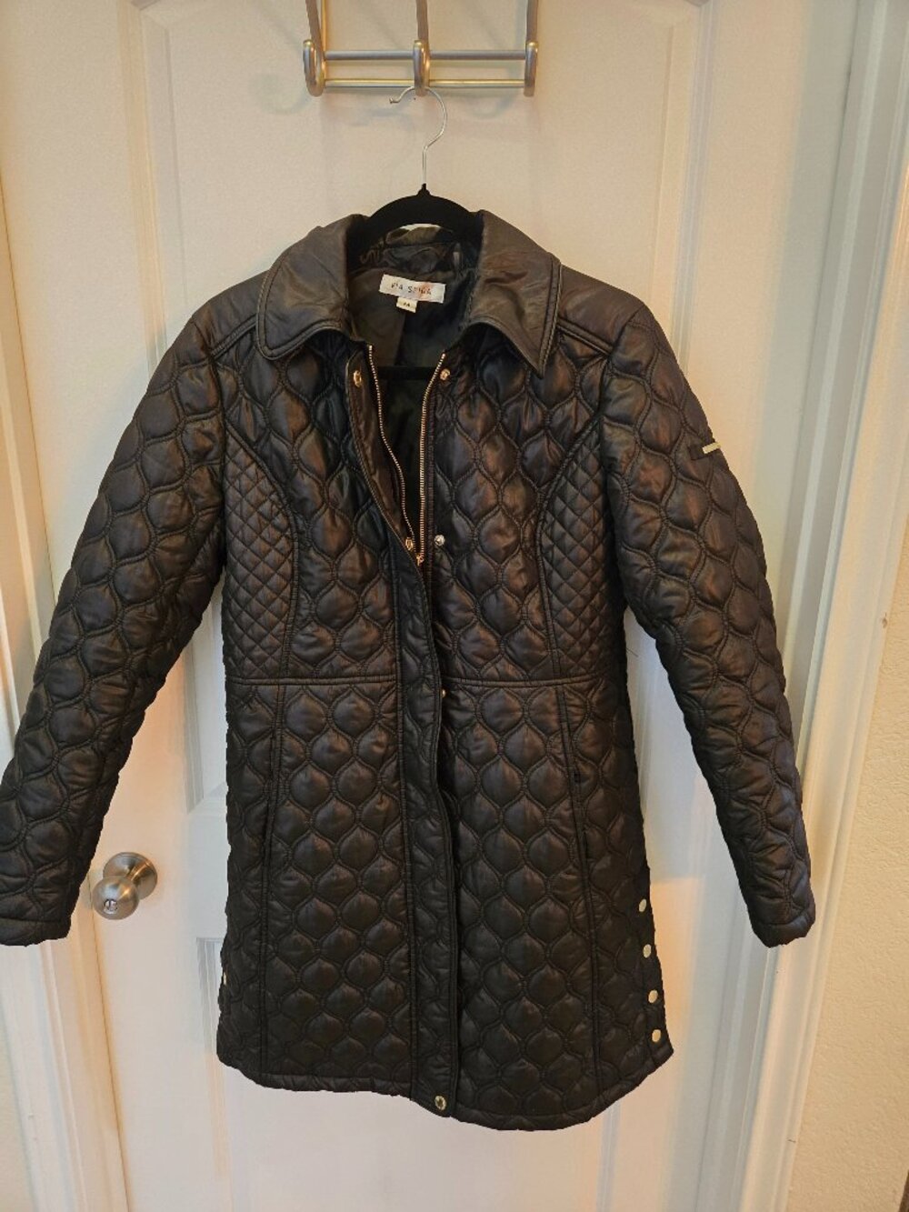 Via Spiga size medium black coat